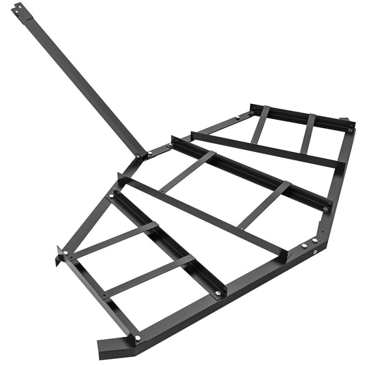 YITAMOTOR 84 Driveway Grader Drag Harrow for ATVs, UTVs, Garden Lawn Tractors, 84 inch, Black