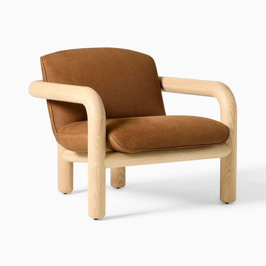 West Elm Benson Chair Poly Blonde