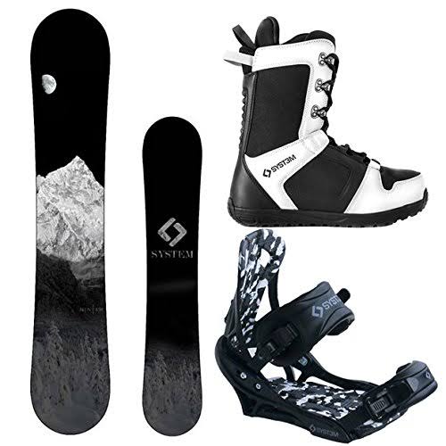 2024 System MTN and APX Complete Mens Snowboard Package