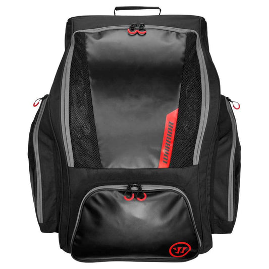 Warrior Pro Roller Backpack, Black/Red