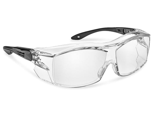 Uline OTG Safety Glasses Clear Lens