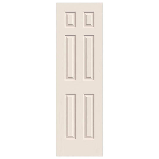 Woodgrain Colonist Textured 6-Panel Hollow Core Primed Molded Composite Slab Door 10082954