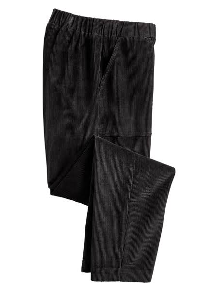 Womens Vermont Country Store Wide-Wale Corduroy Pull-On Pant