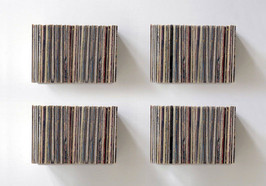 Vinyl record storage 17,71 inches long - set of 4 - teebooks