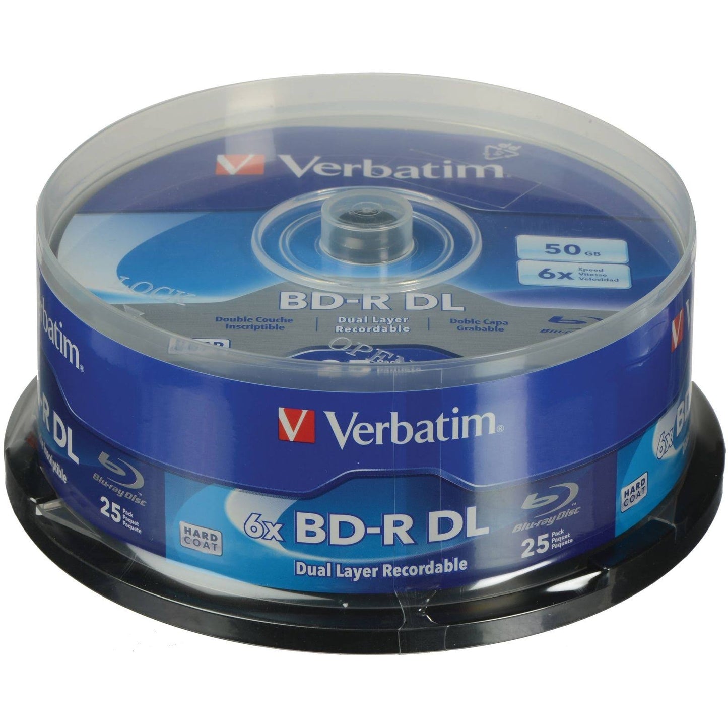 Verbatim BD R DL 50GB 6X 25pk Spindle