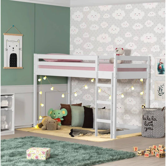 Ackerly Twin Solid Wood Platform Loft Bed by Isabelle & Max Isabelle & Max Bed Frame