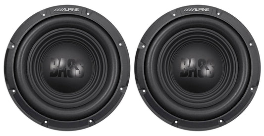 Alpine W10S4 BassLine Series 10 4-Ohm Subwoofer