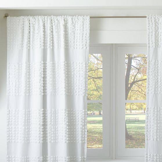 West Elm Candlewick Blackout Curtain Panel