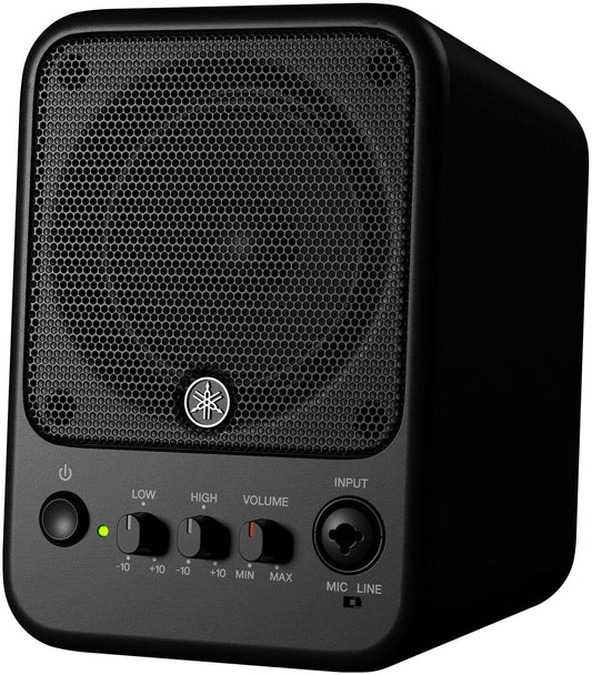 Yamaha MS101-4 Powered Monitor Speaker, 30W, Black