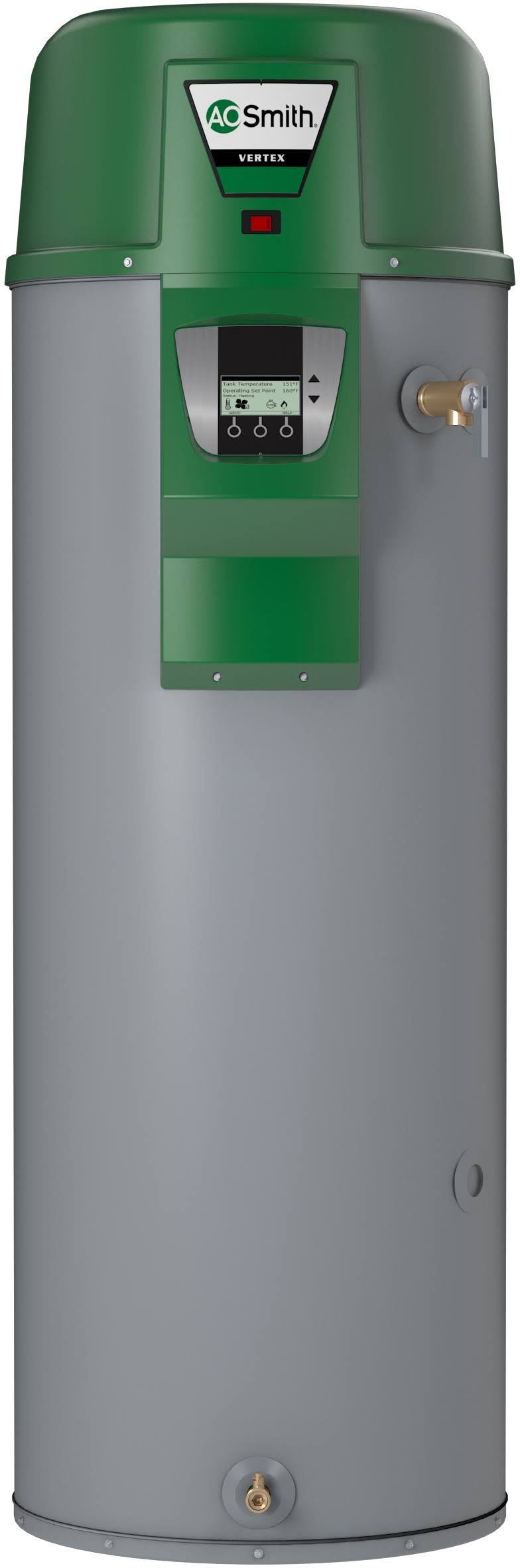 AO Smith GDHE-50 NG 50 Gallon - 100,000 BTU Vertex 100 Power Direct Vent Residential Gas Water Heater (Nat Gas)