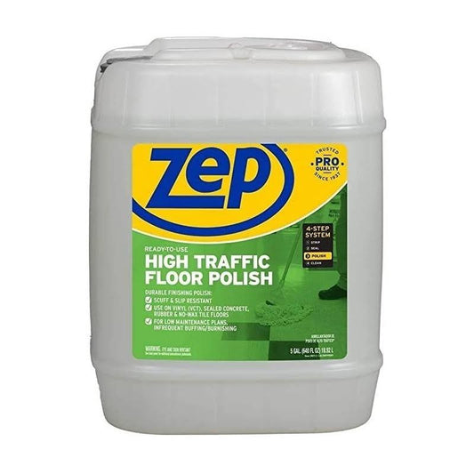 Zep Zuhtff5g 5 Gallon High Traffic Floor Finish