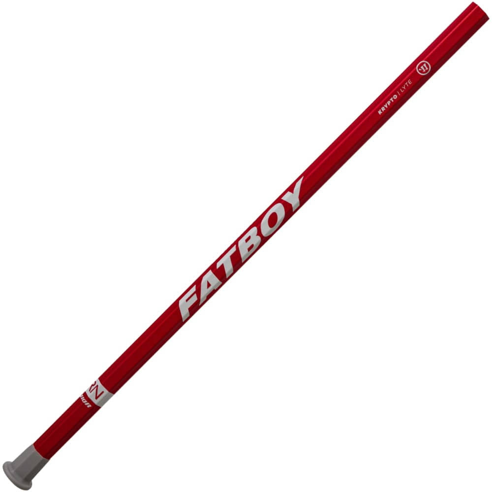 Warrior Fatboy Burn Kryptolyte Box Lacrosse Shaft - Silver