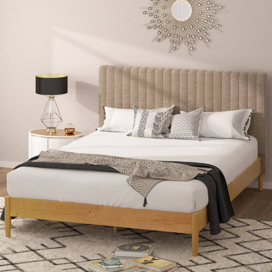 Anndi Alve Tufted Low Profile Platform Bed Wade Logan