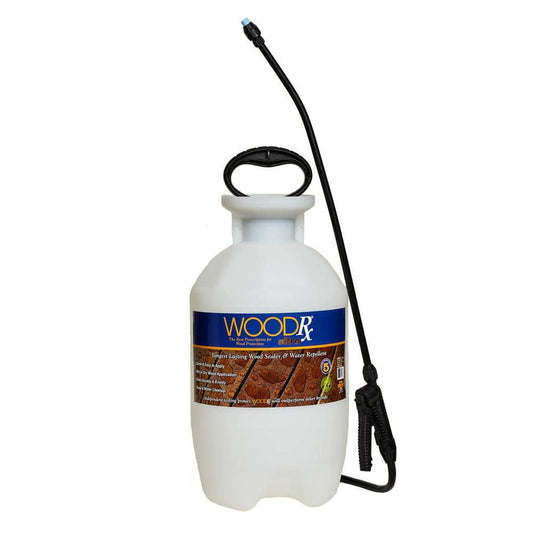 WoodRx 2 gal. Ultra Natural Transparent Wood Stain and Sealer with PU