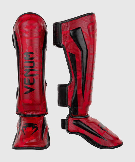 Venum Elite Standup Shin Guards - Matte/Black