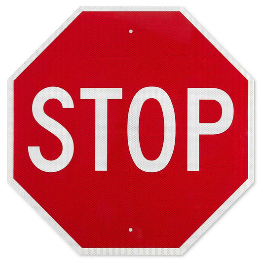 Uline Stop Sign 30 x 30