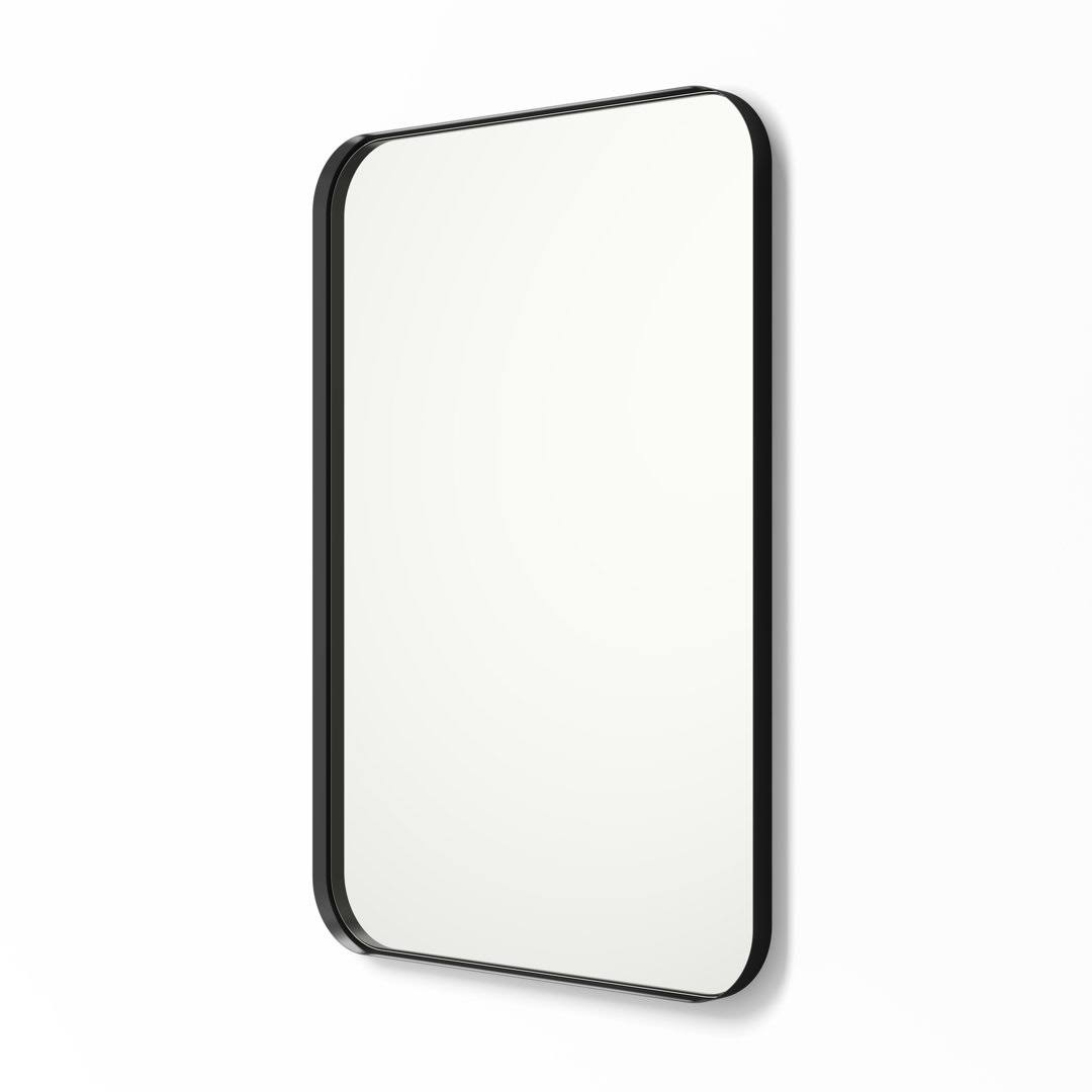 Weeksville Modern & Contemporary Bathroom / Vanity Mirror Orren Ellis Finish: Gold, Size: 30 x 20