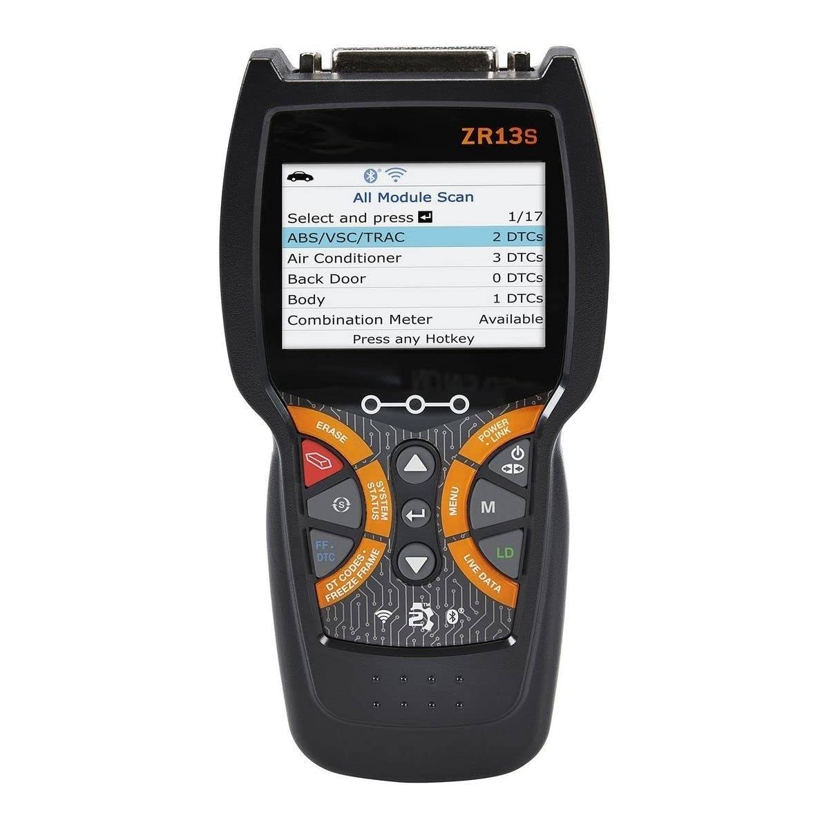 Zurich ZR13s OBD2 Code Reader with ABS/SRS/FIXASSIST