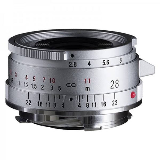 Voigtlander 28mm f/2.8 Color-Skopar Aspherical VM Type II Silver