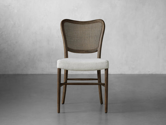 Arhaus Noa Dining Chair in Cinder Upholstered