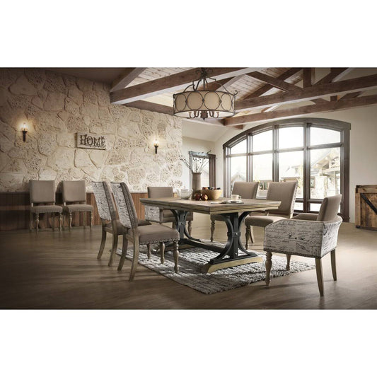 Alfano 9 Extendable Dining Set One Allium Way