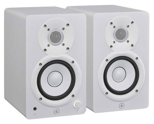 Yamaha HS4 Powered Studio Monitors Pair White