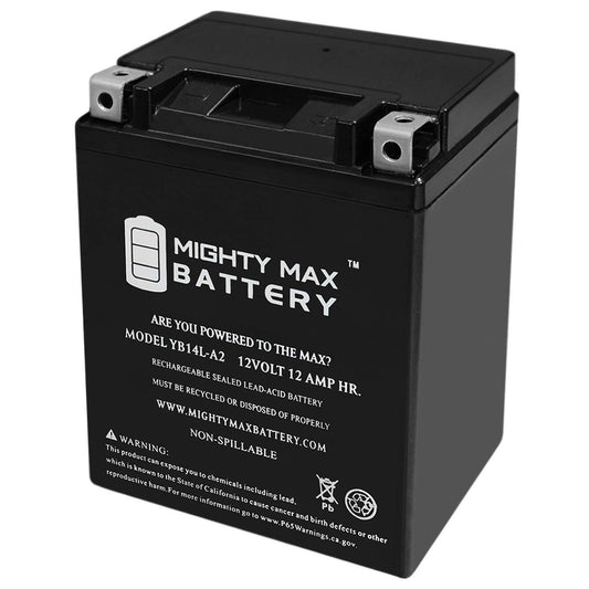 Yb14l-a2 12V 12Ah Battery for Honda 500 CX500 C D T 1978 - 1982