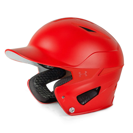 Under Armour Converge Matte Batting Helmet Youth / White