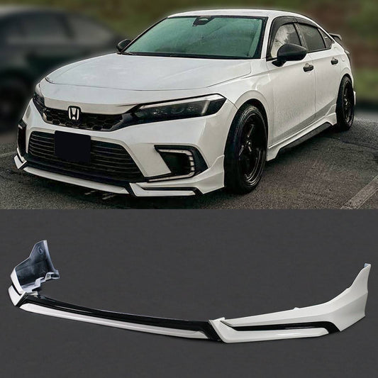 2022 2023 2024 Honda Civic Yofer Front Lip V3 White