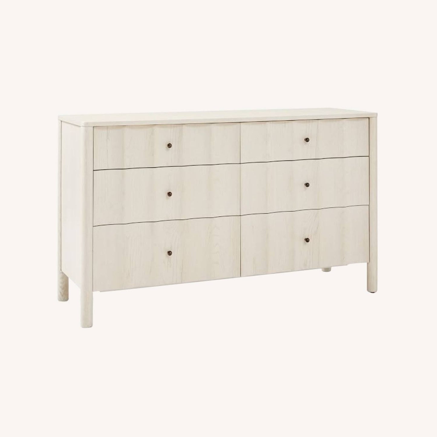 West Elm SSS Scalloped 6 Drawer Dresser