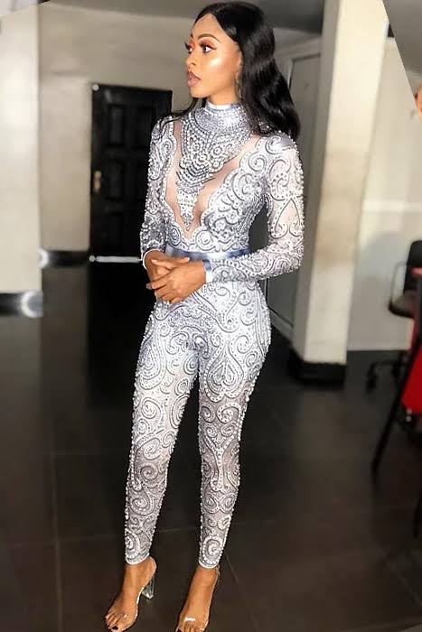 Anything You Want Diamante Jumpsuit