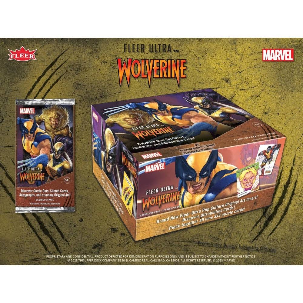 2023 Upper Deck Fleer Ultra Marvel Wolverine Hobby Box