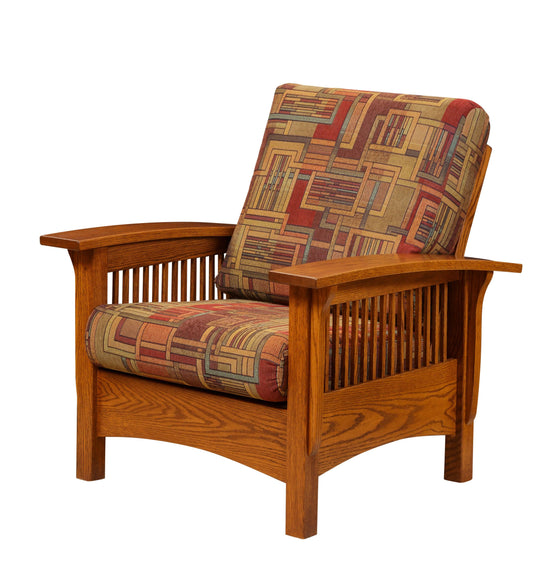 Amish Mission Morris Lounge Chair with Adjustable Back